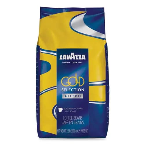 Lavazza Gold Selection Whole Bean Coffee, 2.2 lb Bag