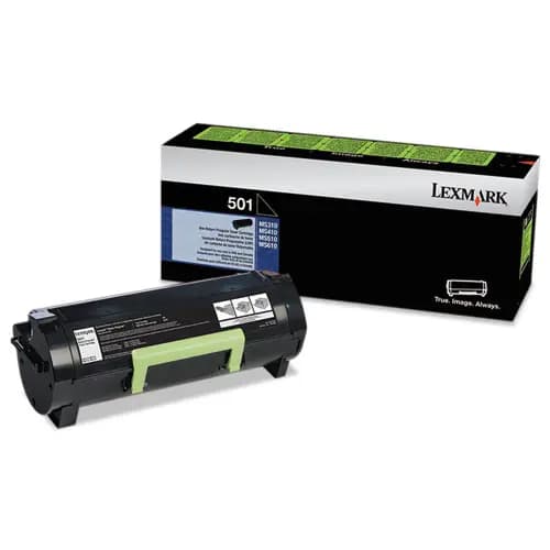 Lexmark™ 50F1000 Return Program Toner Cartridge, Black, 1,500 Page Yield