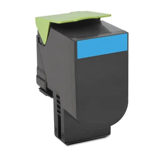 Lexmark™ 70C1HC0 Return Program High-Yield Toner Cartridge, Cyan, 3,000 Page Yield