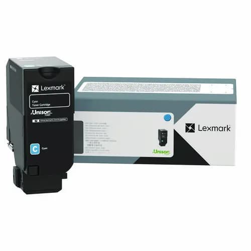 Lexmark™ 71C1XC0 Return Program Toner Cartridge, Cyan, High-Yield, 12,500 Pages