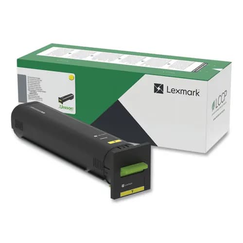 Lexmark™ 72K00YG Toner Cartridge, Yellow, 8,000 Page Yield