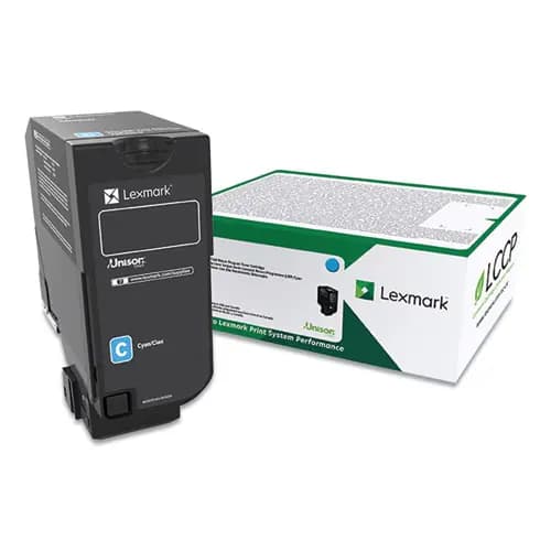 Lexmark™ 74C00CG, 74C00KG, 74C00MG, 74C00YG Return Program Toner Cartridge