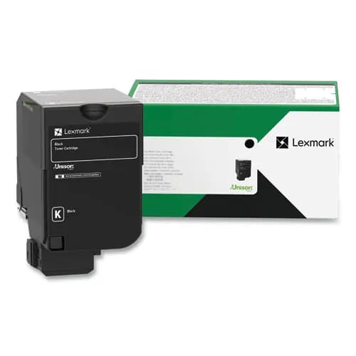 Lexmark™ 74C0SKG Return Program Toner, Black, 7,000 Page Yield