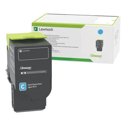 Lexmark™ 78C1UCE Ultra High-Yield Toner, Cyan, 7,000 Page Yield