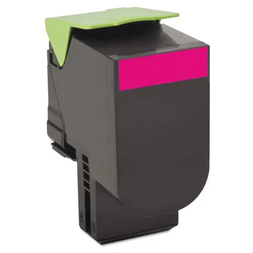 Lexmark™ 80C1XM0 Return Program Toner Cartridge - Magenta, 4,000 Page Yield