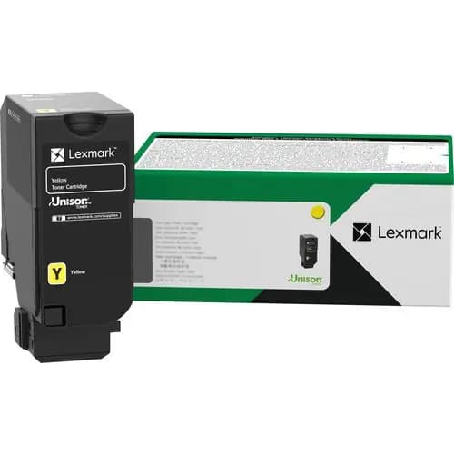 Lexmark™ 81C1XY0 Return Program Toner Cartridge, Yellow, 16,200 Page Yield