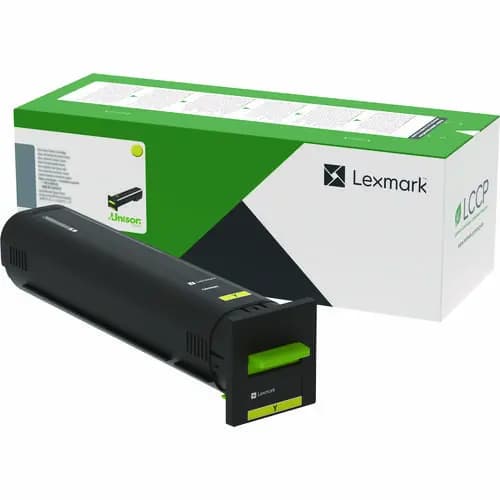Lexmark™ 82K0UYG Ultra High-Yield Toner, 55,000 Page-Yield, Yellow