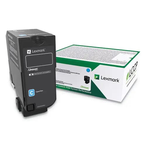 Lexmark™ 84C0HCG Unison High-Yield Toner, Cyan, 16,000 Page Yield