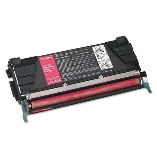 Lexmark™ C5220MS Return Program Toner, 3,000 Page-Yield, Magenta