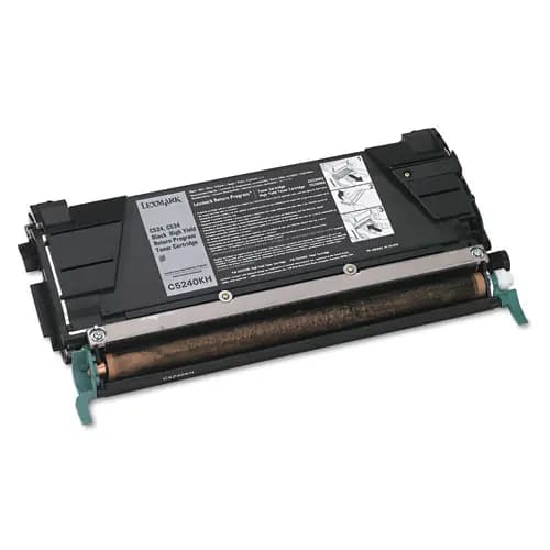 Lexmark™ C5240KH Return Program High-Yield Toner, 8,000 Page-Yield, Black