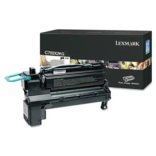 Lexmark™ C792X2KG Extra High-Yield Toner, 20,000 Page-Yield, Black