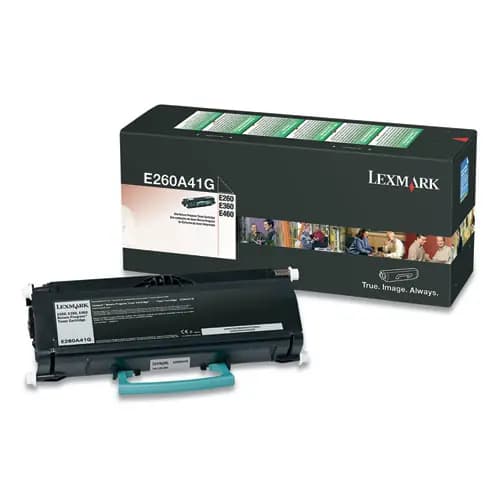 Lexmark™ E260A41G Return Program Toner, 3,500 Page-Yield, Black