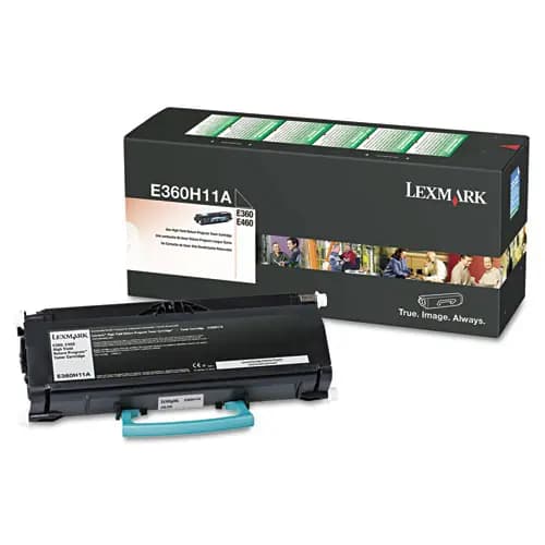 Lexmark™ E360H11A Return Program High-Yield Toner, Black, 9,000 Page Yield