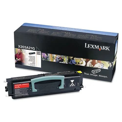 Lexmark™ X203A11G Return Program Toner Cartridge, Black, 2,500 Page Yield