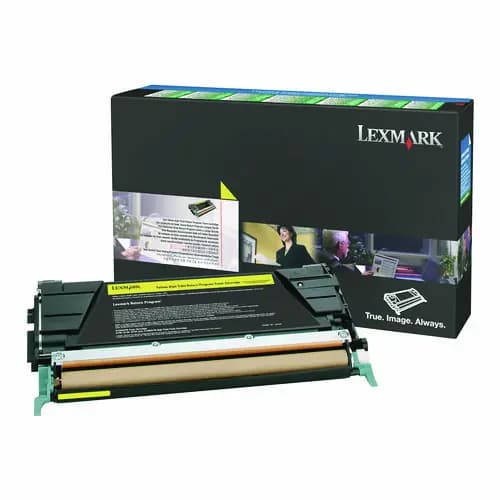 Lexmark™ X746A4YG Toner, 7,000 Page-Yield, Yellow