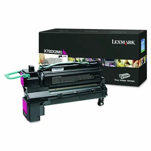 Lexmark™ X792X2MG Extra High-Yield Toner Cartridge, Magenta, 20,000 Page Yield