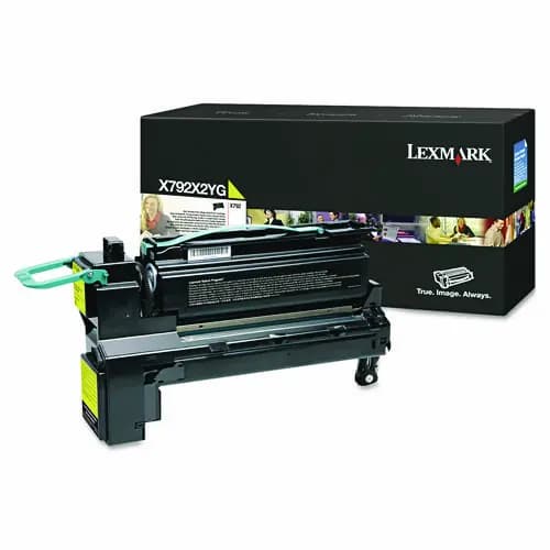 Lexmark™ X792X2YG Extra High-Yield Toner, 20,000 Page-Yield, Yellow