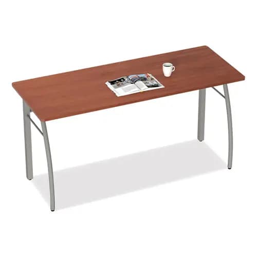 Linea Italia® Trento Line Rectangular Desk, Cherry