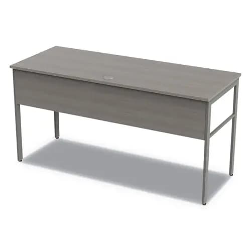 Linea Italia® Urban Series Desk Workstation, Ash
