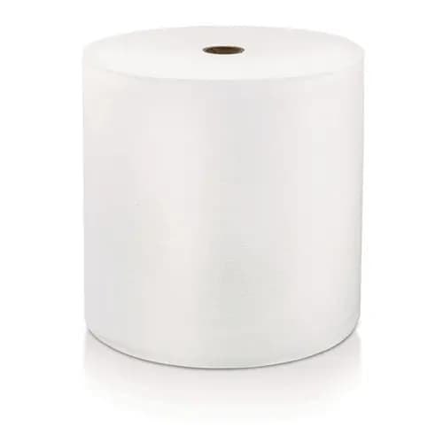LoCor® Hard Wound Roll Towel, 1-Ply, 7" x 800 ft, White, 6 Rolls/Carton