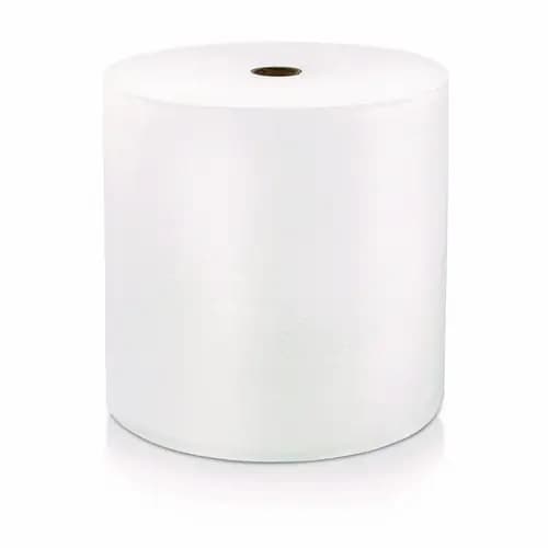 LoCor® Hard Wound Roll Towel, 1-Ply, 8" x 1,000 ft, White, 6 Rolls/Carton