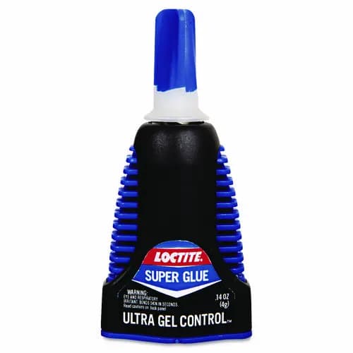 Loctite® Ultra Gel Control Super Glue, 0.14 oz, Dries Clear