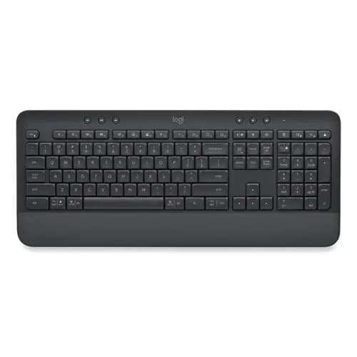 Logitech® Signature K650 Wireless Comfort Keyboard, Graphite