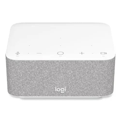 Logitech® UC Logi Dock, White, 1 HDMI, 1 DisplayPort, 2 USB-A, 3 USB-C