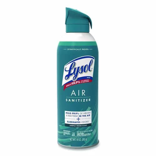 LYSOL® Brand Air Sanitizer Spray, Simple Fresh, 10oz Aerosol Spray