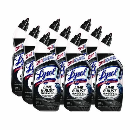 LYSOL® Brand Disinfectant Toilet Bowl Cleaner with Lime and Rust Remover