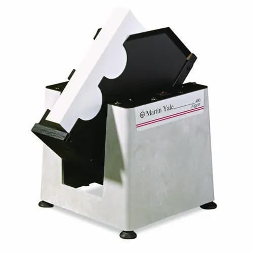 Martin Yale® Tabletop Paper Jogger, Gray