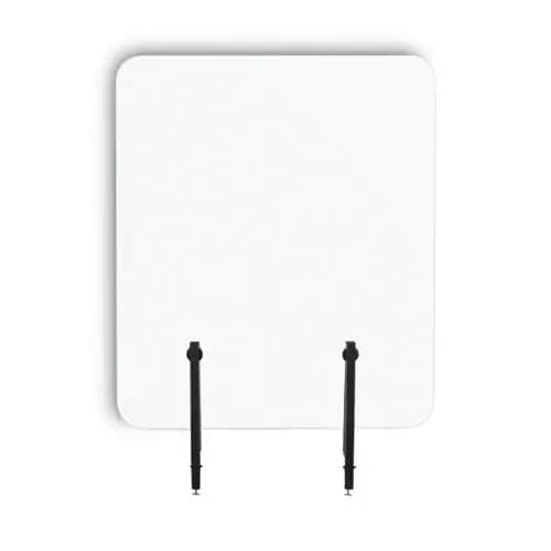 MasterVision® Protector Series Frameless Glass Desktop Divider