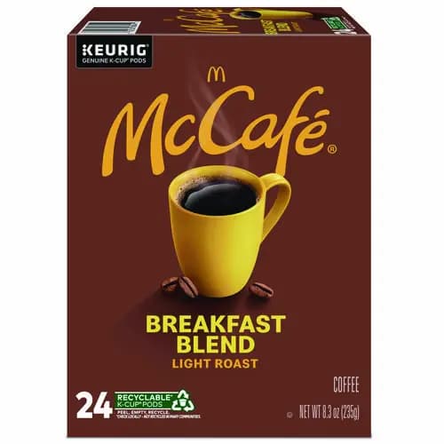 McCafe® Breakfast Blend K-Cup, 24/BX