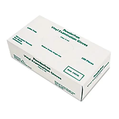 MCR™ Safety Disposable Vinyl Gloves, Large, 5 mil, Medical Grade, 100/Box