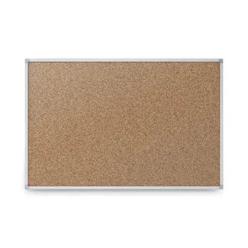 Mead® Economy Cork Board with Aluminum Frame
