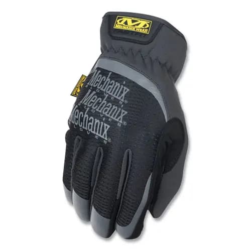 Mechanix Wear® FastFit Work Gloves, Black, Medium