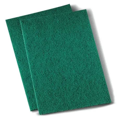 Medium Duty Scrubber Pad - Green, 6" x 9", 20 Pads/Case