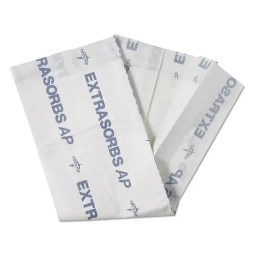 Medline Extrasorbs Air-Permeable Disposable DryPads