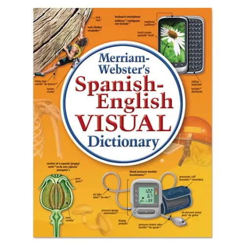Merriam Webster® Spanish-English Visual Dictionary, Paperback, 1152 Pages