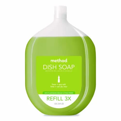 Method® Dish Soap Refill, Lime and Sea Salt Scent, 54 oz Bottle