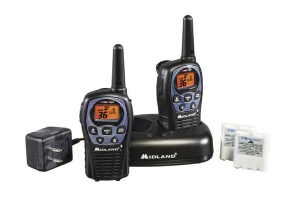 Midland LXT560VP3 GMRS 2-Way Radio with Weather Radio