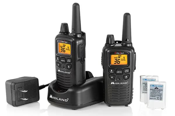 Midland LXT600VP3 GMRS 2-Way Radio with Weather Radio