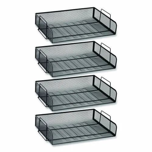 Mind Reader Stackable Paper Desk Tray Organizer