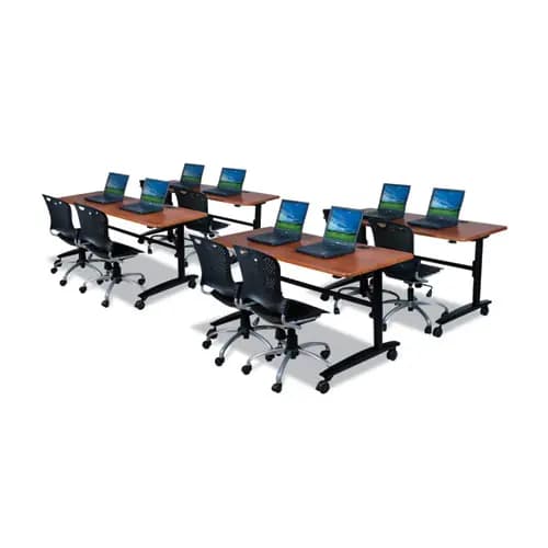 MooreCo™ Lumina Table Top, Rectangular, 72w x 24d, Cherry