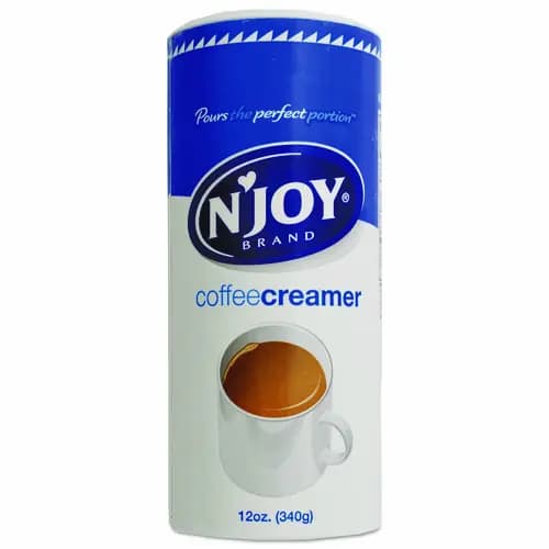 N'Joy Non-Dairy Coffee Creamer, Original, 12 oz Canister, 3/Pack