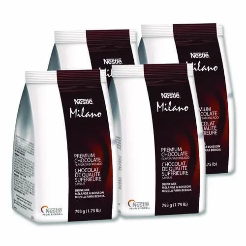 Nestlé® Milano Premium Chocolate Hot Cocoa Mix, 28 oz Packet, 4/Carton