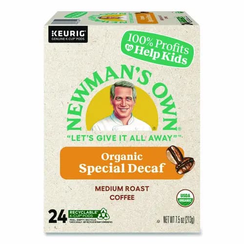 Newman's Own® Organics Special Decaf K-Cups, 24/Box