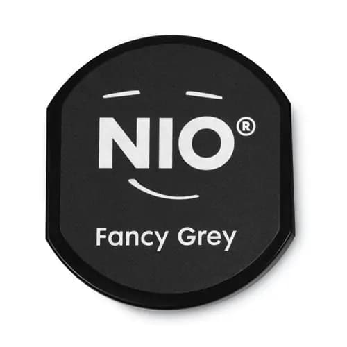 NIO® Ink Pad for NIO® Stamp with Voucher, Fancy Gray