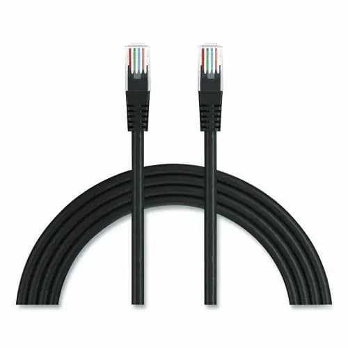NXT Technologies™ CAT6 Patch Cable, 7 ft, Black