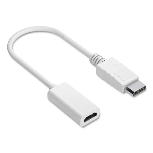 NXT Technologies™ DisplayPort to HDMI Adapter, 6", White